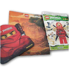 Ninjago mousepad, folder and book - Toy Chest Pakistan