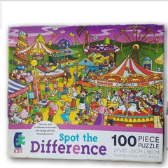 Spot The Differene 100 Pc Puzzle New - Toy Chest Pakistan