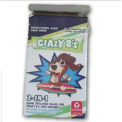 Crazy 8'S 2 In 1 Card Game - Toy Chest Pakistan