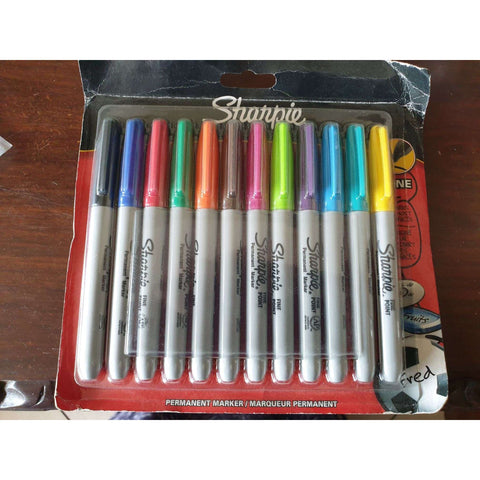 Coloured Sharpie set of 12