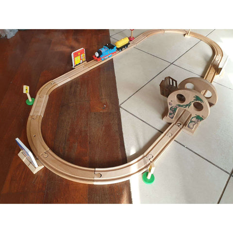 Small Wooden Track Set