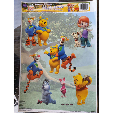 Tigger and Pooh Colou Clings