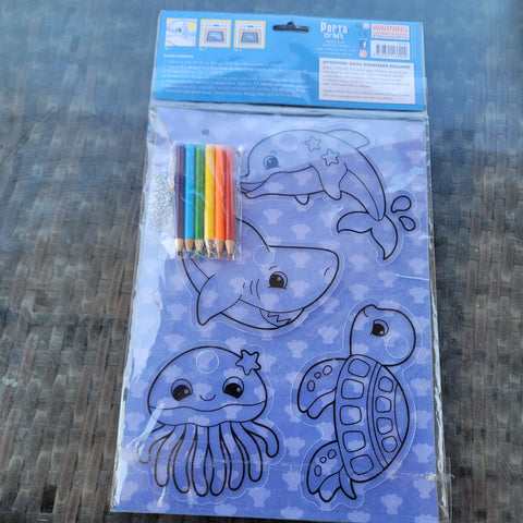 Shrink art keychain set