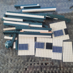 assorted lego compatible blocks