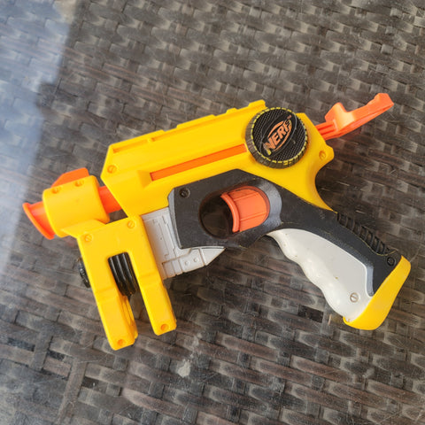 NERF with laser