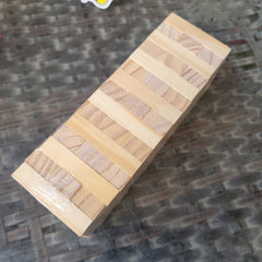 new, mini jenga, boxless
