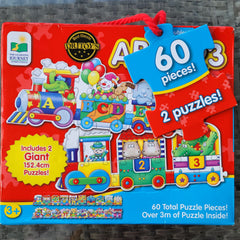 The learning journey puzzle set x 2: Abc and number