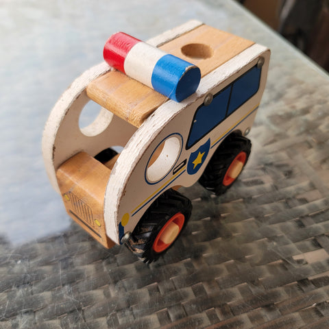 Wooden ambulance