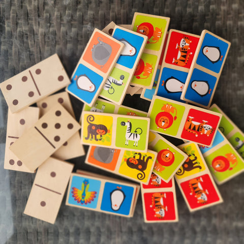 Wooden Dominoes - Toy Chest Pakistan