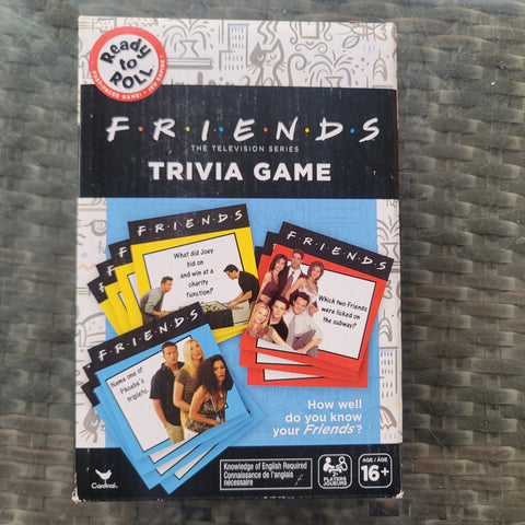 Friends Trivia game