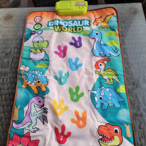 Dinosaur World stepping mat for toddlers