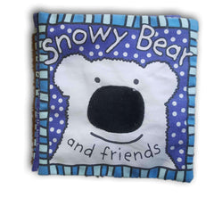 Cloth Book: Snowy Bear - Toy Chest Pakistan
