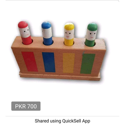 Wooden Pop Toy