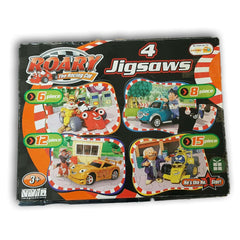 Roary Jigsaw Puzzle.  Set of 4 - Toy Chest Pakistan