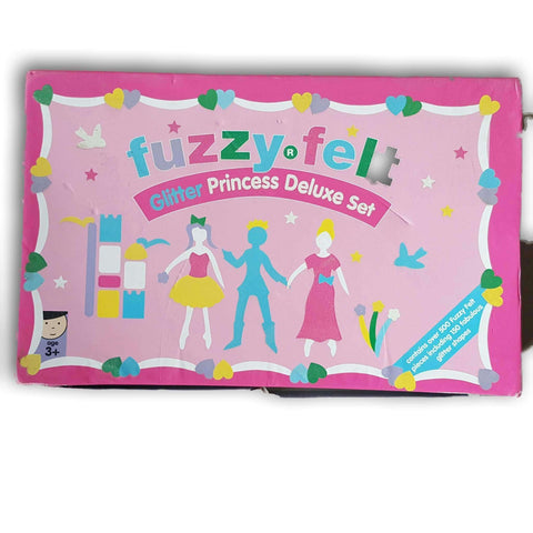 Fuzzy Felt - Glitter Princess Deluxe Kit