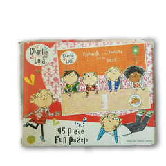 45 pc Charlie and Lola Puzzle - Toy Chest Pakistan