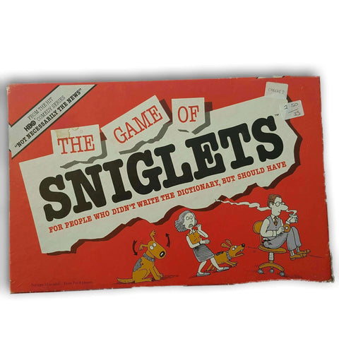 The Game Of Sniglets
