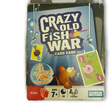 Crazy Old Fish War Card Game
