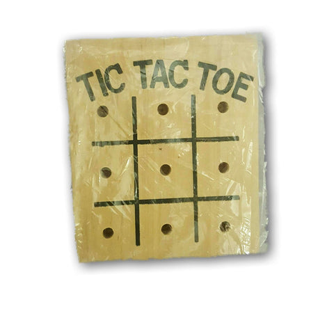 Wooden Games - Tic Tac Toe