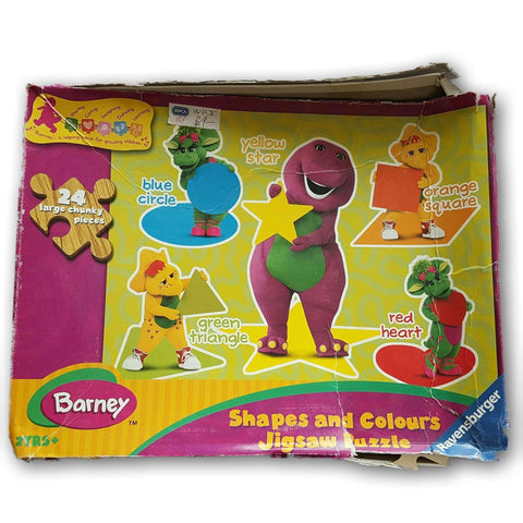 Barney Colours And Shapes Puzzle