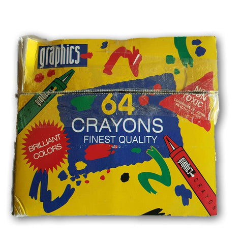 63 Crayons. Great Quality