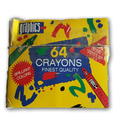 63 Crayons. Great quality - Toy Chest Pakistan