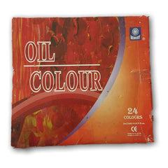 Oil colours. 21 tubes, lightly used - Toy Chest Pakistan