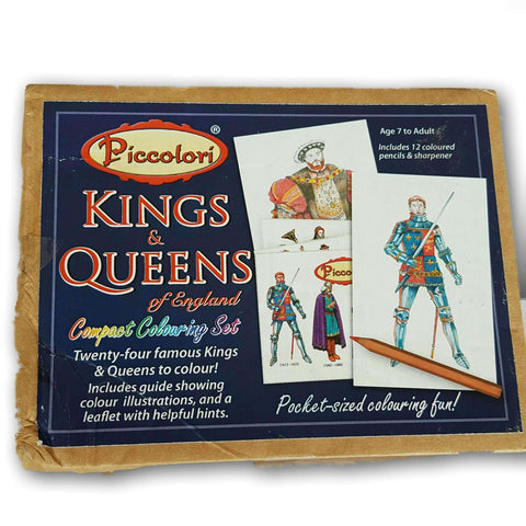 Kings And Queens Of England Colouring Sheets