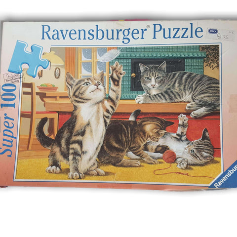 100 Pc Cat Puzzle