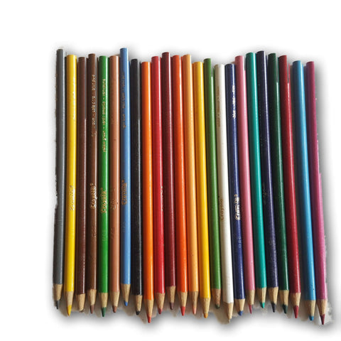 Crayola Colour Pencils,Set Of 24 Boxless