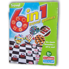 6 in 1 travel games - Toy Chest Pakistan