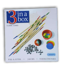 3 in a box game set - Toy Chest Pakistan