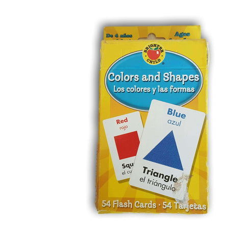 Colours And Shapes Flashcard
