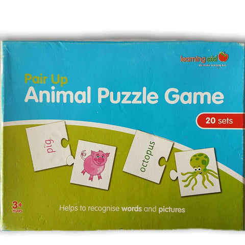 Animal Puzzle Game (Sight Word)