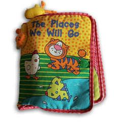 Cloth Book- The Places we will go - Toy Chest Pakistan