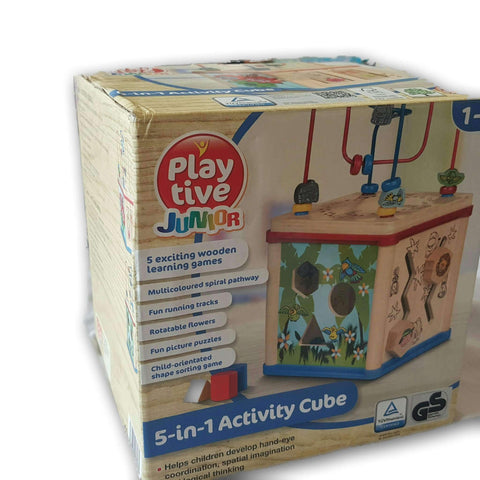 Playtive Junior 5 In 1 Activity Cube
