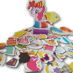 My Little Pony Magnetic Dress Up Pinkie Pie - Toy Chest Pakistan
