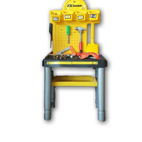 Jcb Workbench With Assorted Tools