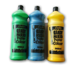 Poster Paints (538ml bottles) Set of 3 - Toy Chest Pakistan