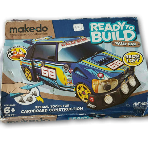 Ready To Build Rally Car- Cardboard