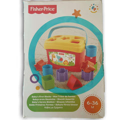 Fisher Price Baby's First Blocks Shape Sorter NEW - Toy Chest Pakistan