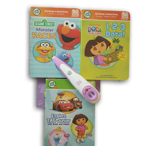 Leapfrog Tag With 3 Books