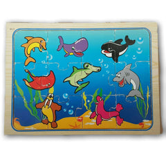 Under Water Wooden Jigsaw puzzle - Toy Chest Pakistan