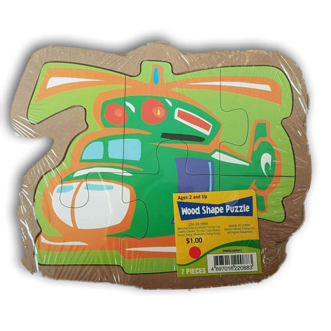 Helicopter Inset Puzzle   Wooden