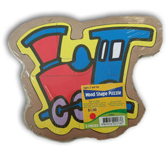 Train inset puzzle   Wooden - Toy Chest Pakistan