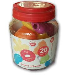 Bucket of Beads (contains 14 beads) - Toy Chest Pakistan