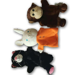 Set of 3 Hand Puppets for story telling - Toy Chest Pakistan