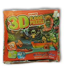Midnight Safari 3D Puzzle, no glasses - Toy Chest Pakistan