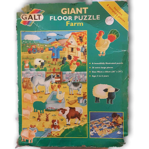 Giant Floor Puzzle Farm