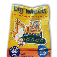 Big Wheel 2 pc puzzles (has 3 puzzles) - Toy Chest Pakistan